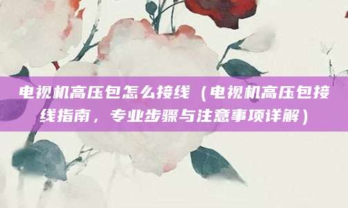 电视机高压包怎么接线（电视机高压包接线指南，专业步骤与注意事项详解）