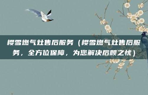 樱雪燃气灶售后服务（樱雪燃气灶售后服务，全方位保障，为您解决后顾之忧）