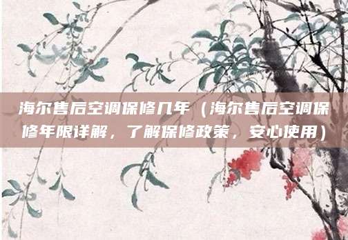 海尔售后空调保修几年(海尔售后空调保修年限详解,了解保修政策,安心使用)