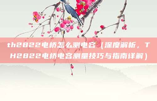 th2822电桥怎么测电容（深度解析，TH2822电桥电容测量技巧与指南详解）