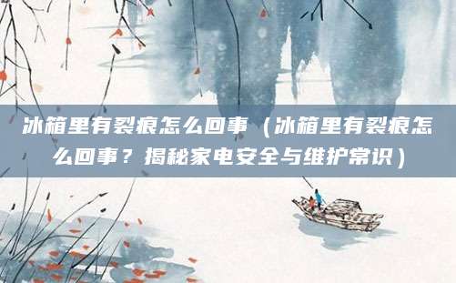 冰箱里有裂痕怎么回事（冰箱里有裂痕怎么回事？揭秘家电安全与维护常识）