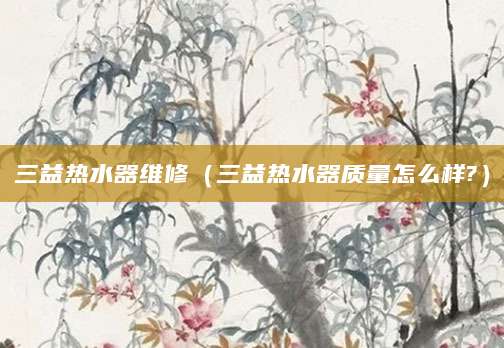 三益热水器维修（三益热水器质量怎么样?）