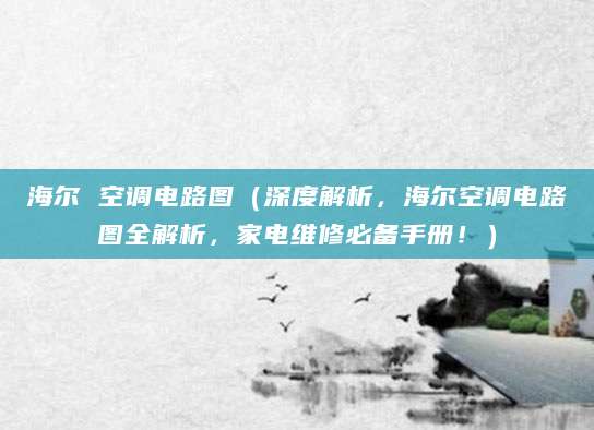 海尔 空调电路图（深度解析，海尔空调电路图全解析，家电维修必备手册！）
