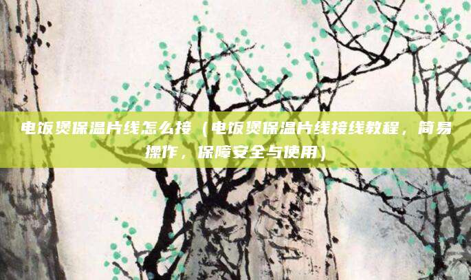 电饭煲保温片线怎么接（电饭煲保温片线接线教程，简易操作，保障安全与使用）