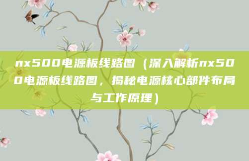 nx500电源板线路图（深入解析nx500电源板线路图，揭秘电源核心部件布局与工作原理）