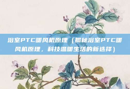 浴室PTC暖风机原理（揭秘浴室PTC暖风机原理，科技温暖生活的新选择）