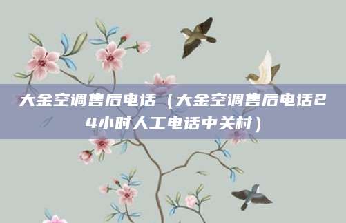 大金空调售后电话（大金空调售后电话24小时人工电话中关村）