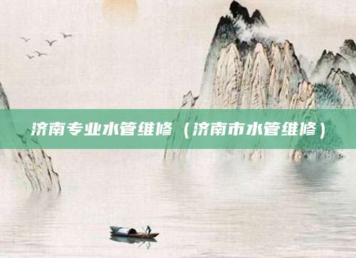 济南专业水管维修（济南市水管维修）