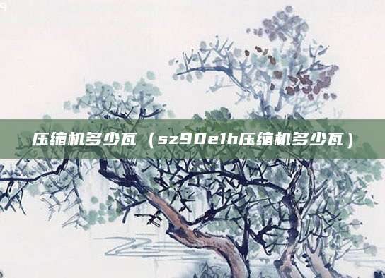 压缩机多少瓦（sz90e1h压缩机多少瓦）