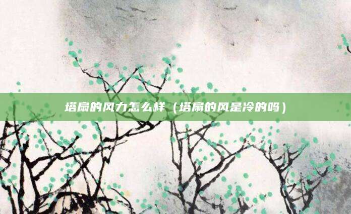 塔扇的风力怎么样（塔扇的风是冷的吗）
