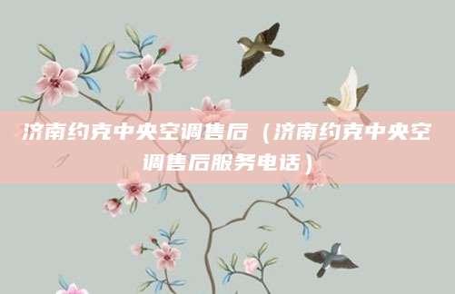 济南约克中央空调售后（济南约克中央空调售后服务电话）