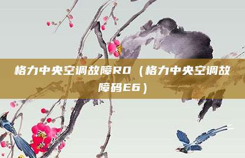 格力中央空调故障R0（格力中央空调故障码E6）