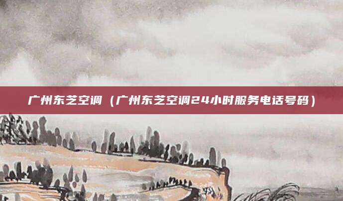 广州东芝空调(广州东芝空调24小时服务电话号码)