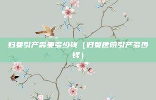 妇婴引产需要多少钱（妇婴医院引产多少钱）