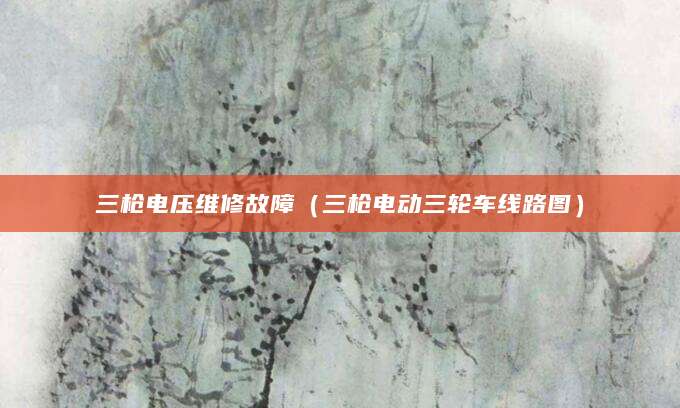 三枪电压维修故障（三枪电动三轮车线路图）