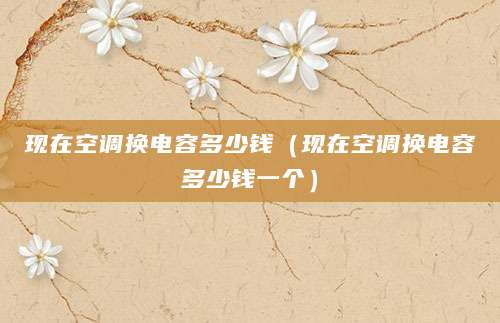 现在空调换电容多少钱（现在空调换电容多少钱一个）