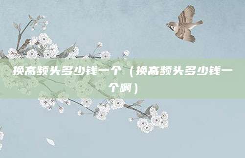 换高频头多少钱一个(换高频头多少钱一个啊)