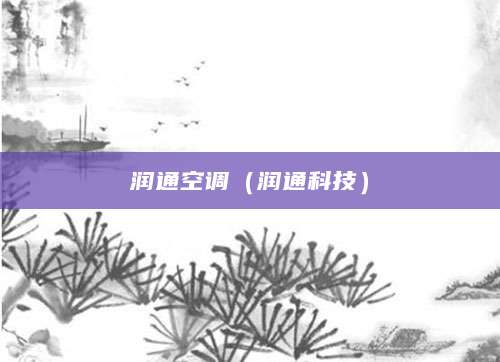 润通空调（润通科技）