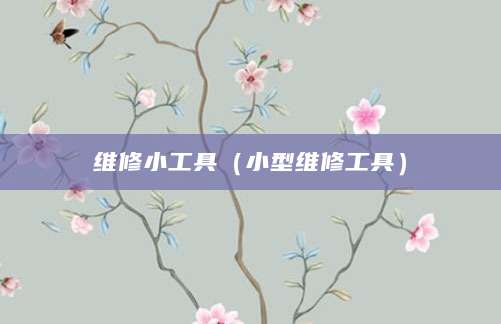 维修小工具（小型维修工具）