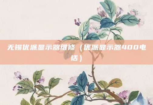 无锡优派显示器维修（优派显示器400电话）
