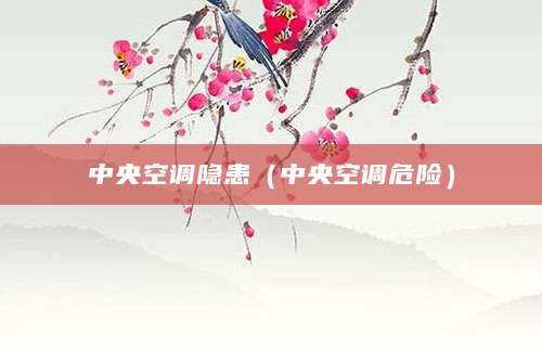 中央空调隐患（中央空调危险）