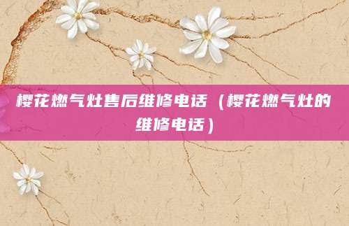 樱花燃气灶售后维修电话（樱花燃气灶的维修电话）