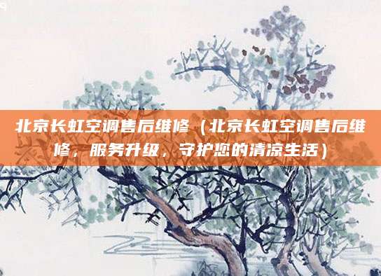 北京长虹空调售后维修（北京长虹空调售后维修，服务升级，守护您的清凉生活）