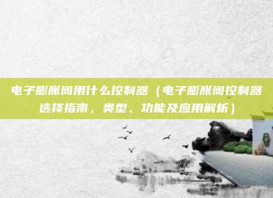 电子膨胀阀用什么控制器（电子膨胀阀控制器选择指南，类型、功能及应用解析）