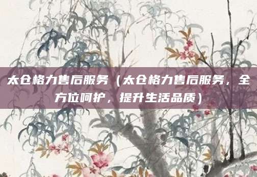 太仓格力售后服务（太仓格力售后服务，全方位呵护，提升生活品质）