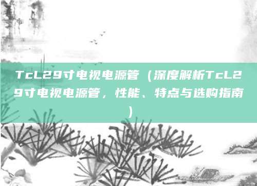 TcL29寸电视电源管（深度解析TcL29寸电视电源管，性能、特点与选购指南）