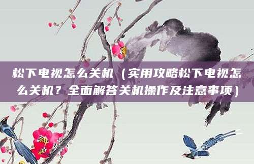 松下电视怎么关机（实用攻略松下电视怎么关机？全面解答关机操作及注意事项）