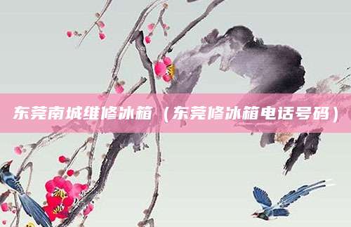 东莞南城维修冰箱（东莞修冰箱电话号码）