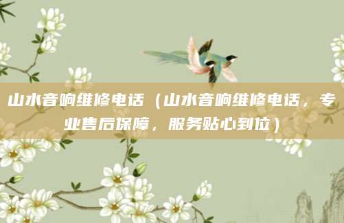 山水音响维修电话（山水音响维修电话，专业售后保障，服务贴心到位）