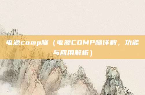 电源comp脚（电源COMP脚详解，功能与应用解析）