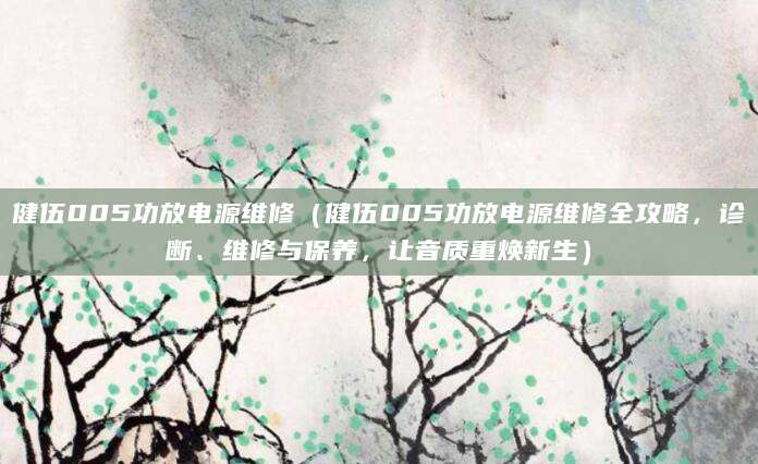 健伍005功放电源维修（健伍005功放电源维修全攻略，诊断、维修与保养，让音质重焕新生）