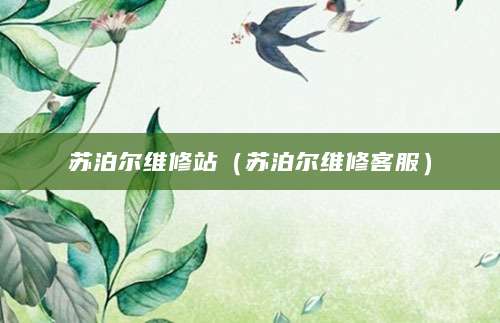 苏泊尔维修站（苏泊尔维修客服）
