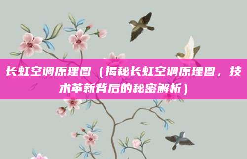 长虹空调原理图（揭秘长虹空调原理图，技术革新背后的秘密解析）