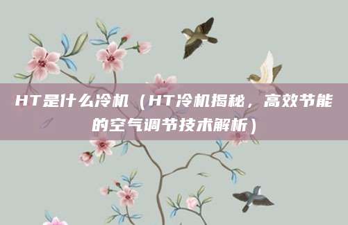 HT是什么冷机（HT冷机揭秘，高效节能的空气调节技术解析）