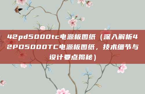 42pd5000tc电源板图纸（深入解析42PD5000TC电源板图纸，技术细节与设计要点揭秘）