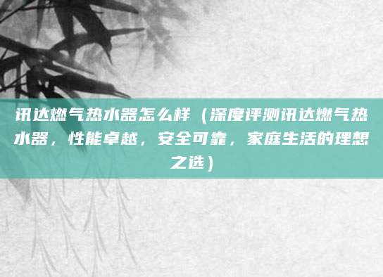 讯达燃气热水器怎么样（深度评测讯达燃气热水器，性能卓越，安全可靠，家庭生活的理想之选）