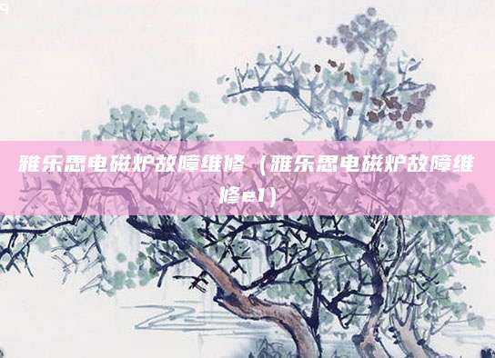 雅乐思电磁炉故障维修（雅乐思电磁炉故障维修e1）