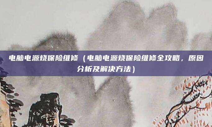 电脑电源烧保险维修（电脑电源烧保险维修全攻略，原因分析及解决方法）